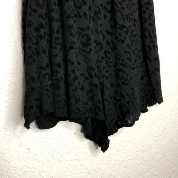 One Teaspoon black whiskey animal print sleeveless romper size Small - Picture 5 of 16